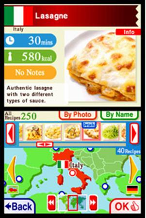 A screenshot from Nintendo's 'Personal Trainer: Cooking.' A ...