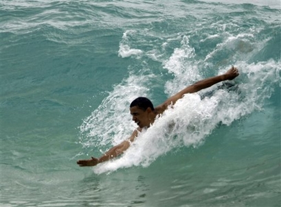 In this Aug. 14, 2008, file photo Democratic presidential candidate ...