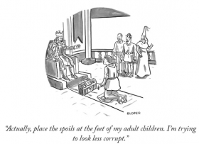 Actually, place the spoils ...